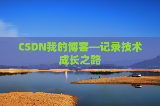 CSDN我的博客—记录技术成长之路